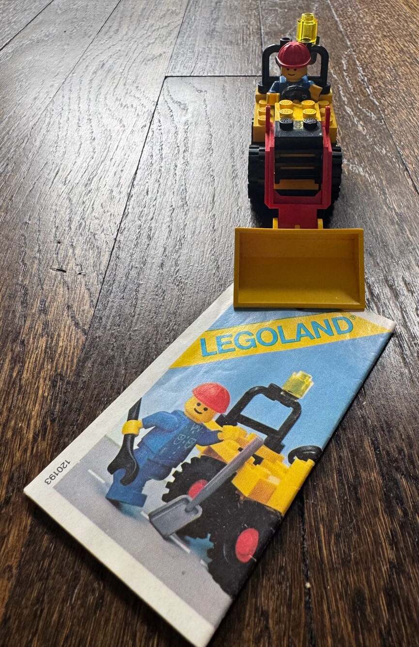 VTG LEGO Legoland 6630 Bucket Loader Construction Set w/ Instructions COMPLETE